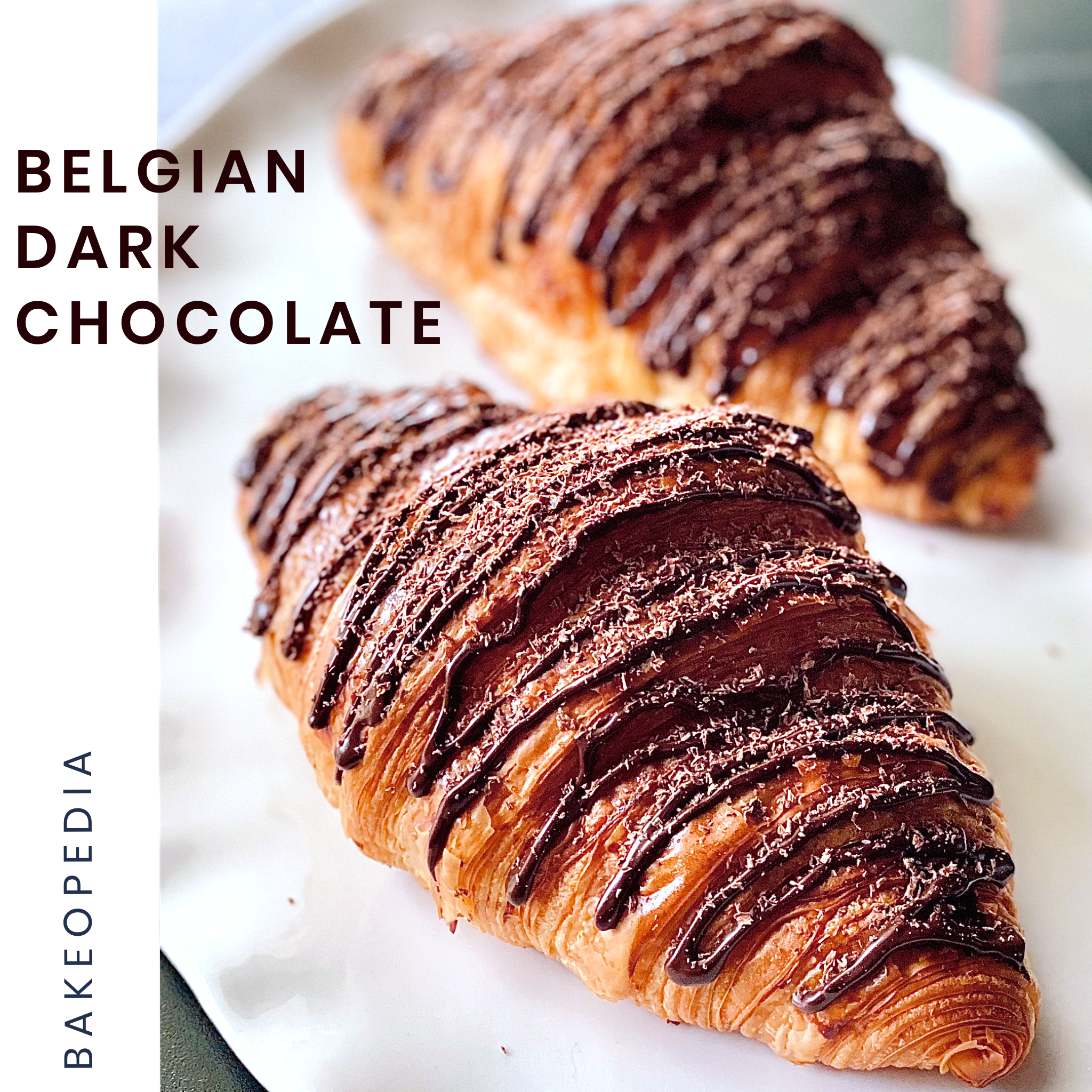 Belgian Dark Chocolate Croissant
